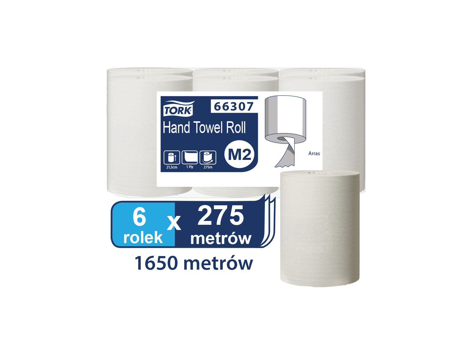 Ręcznik M 1W Tork 66307 Advanced 275m 6 Rol